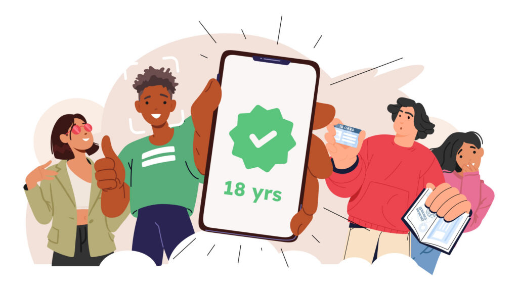 Age verification with no IDs