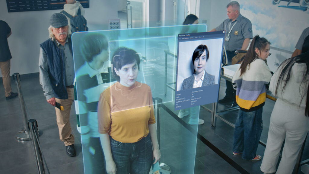 Facial coding - airport security