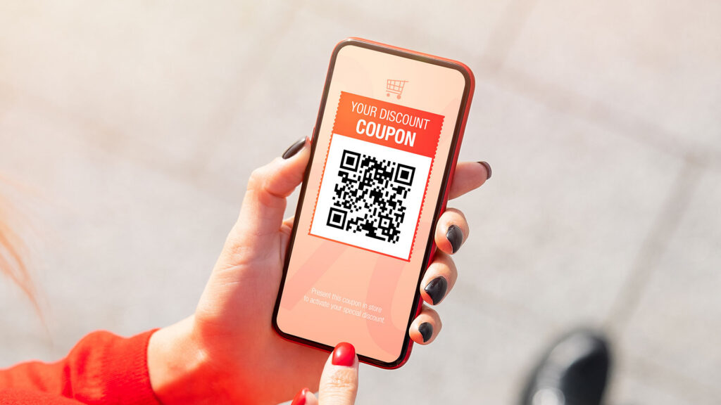 Discount QR code