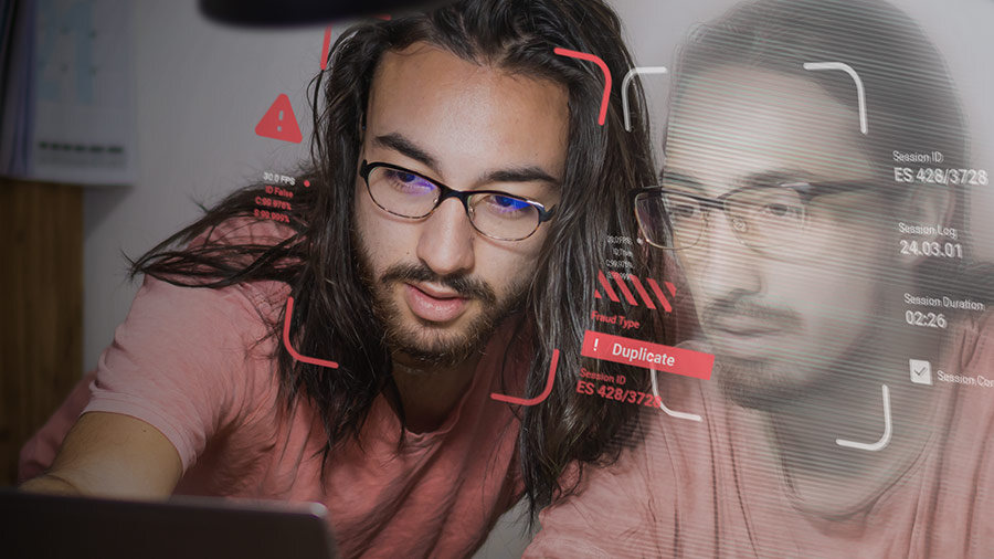 Same person trying to create a duplicate account