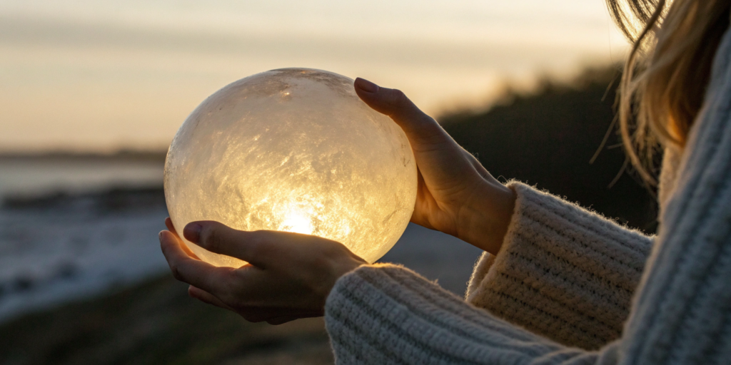 A person using a privacy-safe method for age verification without an ID.