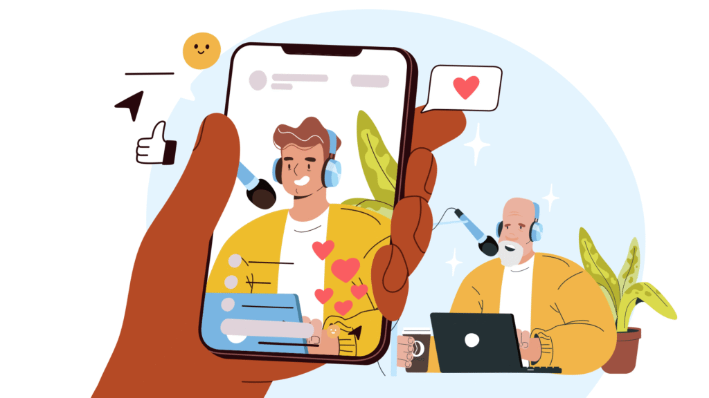 Illustration: Fake video call