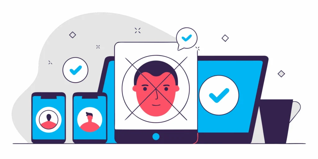 Biometric verification without storage for enterprise risk teams