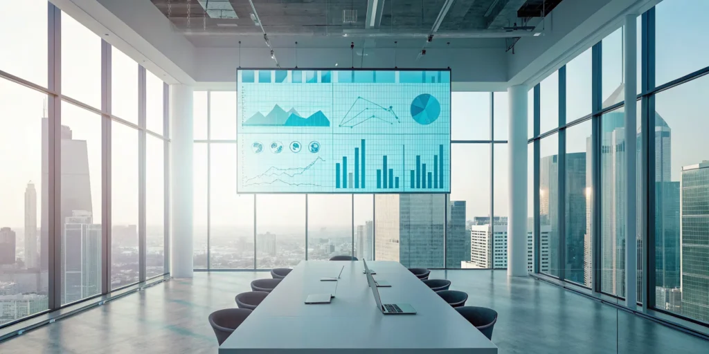 Analyzing charts on a screen to spot and prevent bonus abuse tactics.