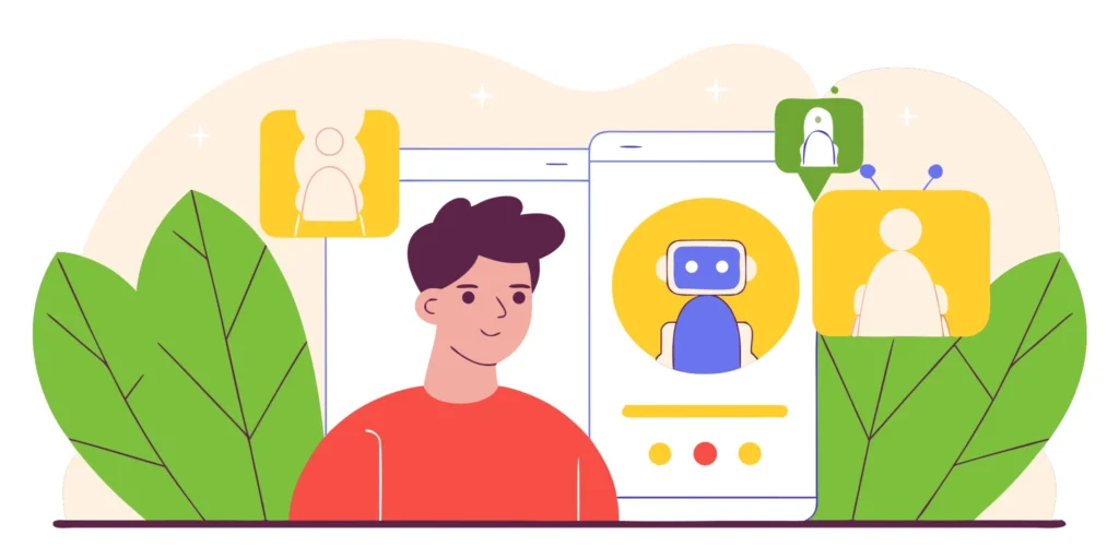 Bot protection layer separating a verified human from automated bot activity
