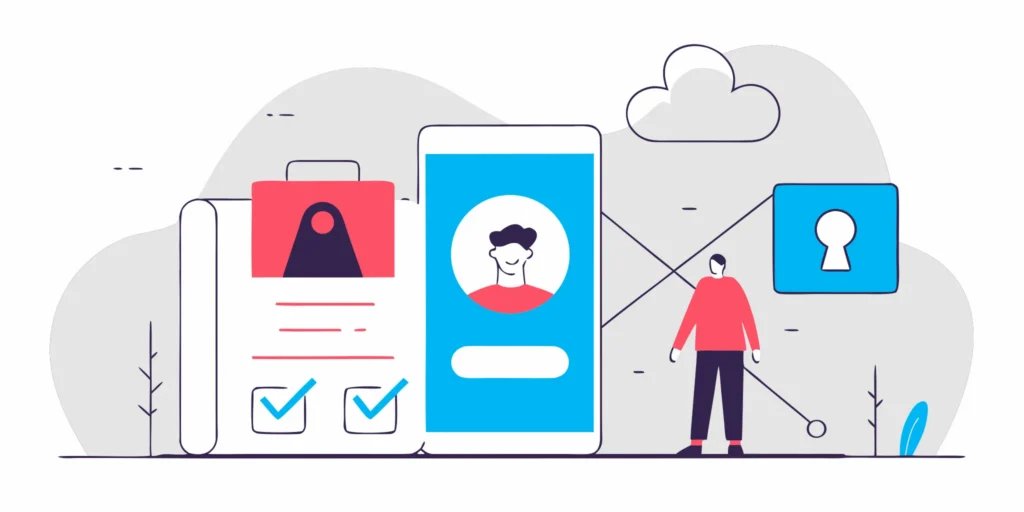 Privacy-first identity verification service decision framework