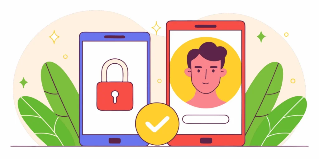 Device-bound identity paired with human verification